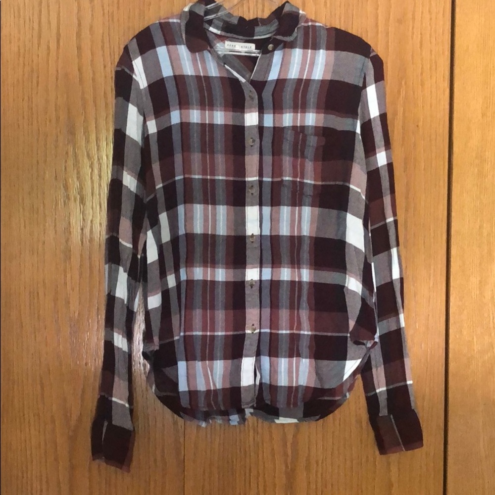 Plaid shirt